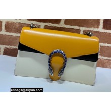Gucci Dionysus Small Shoulder Bag 400249 Leather Orange/White/Black 2021