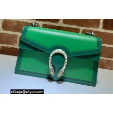 Gucci Dionysus Small Shoulder Bag 400249 Leather Green/Emerald 2021