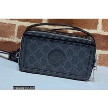 Gucci Mini bag with Interlocking G 671674 Black 2021