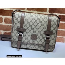 Gucci Messenger bag with Interlocking G 658542 Coffee 2021