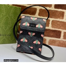 Gucci Bestiary Mini Bag with Bees 673016 2021