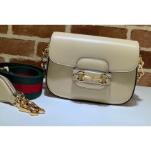 Gucci Horsebit 1955 Mini Shoulder Bag 658574 Leather Beige 2021