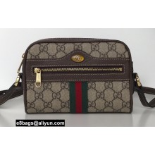 Gucci Ophidia GG Mini Bag with Web 517350 GG Canvas Coffee 2021