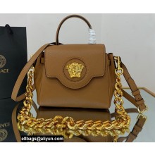 Versace La Medusa Small Handbag Caramel 2021
