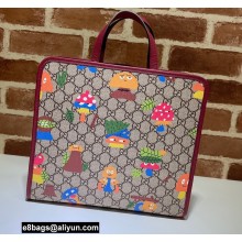 Gucci Children's GG Woodland Print Tote Bag 605614