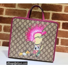 Gucci Children's GG Punk Print Tote Bag 605614