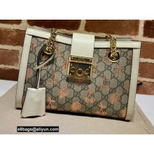 Gucci Padlock Small Berry Tote Bag 498156 2021