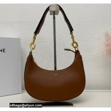 Celine Medium Strap Ava Bag Brown in Smooth Calfskin