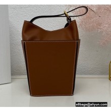 Celine STRAP BOX Bag Brown in Smooth calfskin