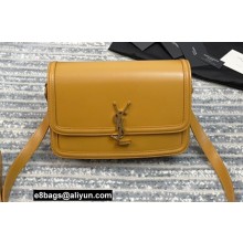 Saint Laurent Solferino Medium Satchel Bag In Box Leather 634305 Yellow 02