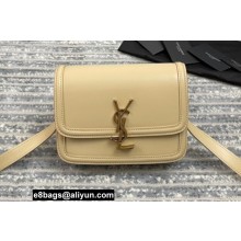 Saint Laurent Solferino Small Satchel Bag In Box Leather 634306 Beige