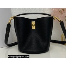 Celine Teen Bucket 16 Bag in Calfskin Black