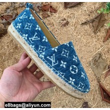Louis Vuitton Starboard Flat Espadrilles Wool Blue 2022
