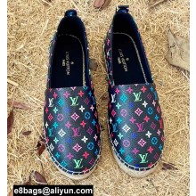 Louis Vuitton Starboard Flat Espadrilles Monogram Black 2022