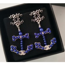 Chanel Earrings A58099 Blue 2018