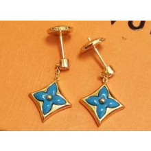 Louis Vuitton Color Blossom BB Star Studs Earring Blue