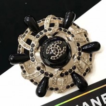 Chanel Brooch A58436 Black 2018