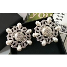 Chanel Earrings A58443 Silver 2018