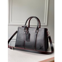 louis vuitton epi leather Soufflot BB bag m55613 black