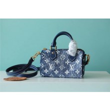 louis vuitton Micro Speedy Denim Bag Charm m00546 2022