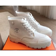 Hermes women/men Itineraire ankle boots in white 2024