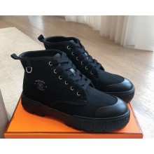 Hermes women/men Itineraire ankle boots in black 2024