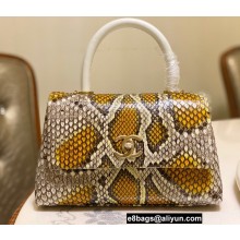 Chanel Python Coco Handle Small Flap Bag with Top Handle 03