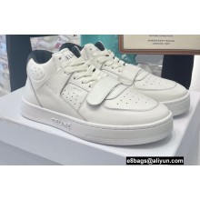 Celine Ct-02 Mid Sneakers With Velcro In Calfskin White/Black 2022