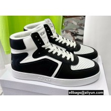 Celine Ct-01 "z" Trainer High Top Sneakers In Calfskin Black/White 2022