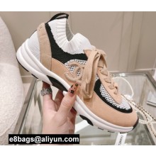 Chanel Knit and Suede Calfskin Sneakers G38750 01 2022
