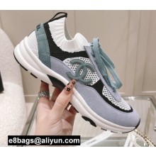 Chanel Knit and Suede Calfskin Sneakers G38750 04 2022