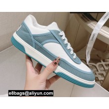 Chanel Canvas Logo Sneakers White/Green 2022