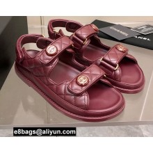 Chanel CC Logo Beach Sandals G35927 04 2022