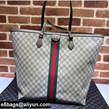 Gucci x Balenciaga The Hacker Project Large Tote Bag 680127 GG Canvas Beige 2022