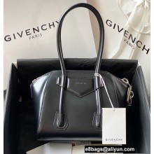 Givenchy Mini Antigona Lock Bag in Box Leather Black with Removable 4G Padlocks