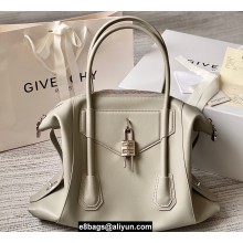 Givenchy Medium Antigona Soft Lock Bag in Smooth Leather Ivory