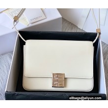 Givenchy Medium 4G Bag in Box Leather White