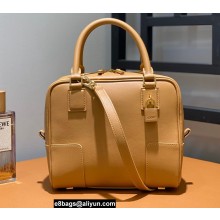 Loewe Amazona 19 square bag in nappa calfskin Warm Desert