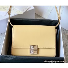 Givenchy Medium 4G Bag in Box Leather Light Yellow