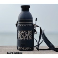 Dior Aqua Bottle Holder Black with Shoulder Strap
