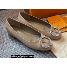 Louis Vuitton LV Circle Madeleine Ballerinas Patent Nude