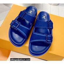 Louis Vuitton LV Trainer Mules Blue 2022