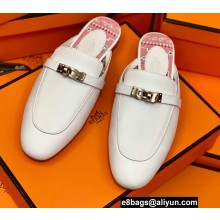 Hermes Kelly Buckle Oz Mules 43