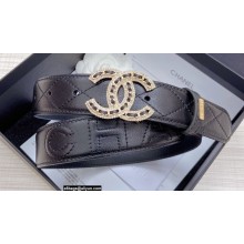 Chanel Width 3cm Belt 39 2022
