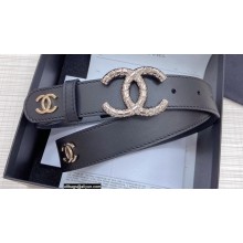 Chanel Width 3cm Belt 35 2022