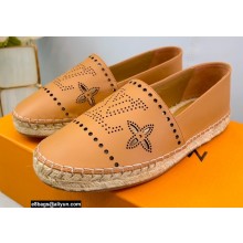 Louis Vuitton Perforated Calf Leather Starboard Flat Espadrilles Nude 2022