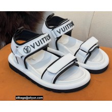 Louis Vuitton Pool Pillow Flat Comfort Sandals White 2022