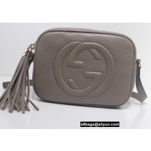 Gucci Soho Small Leather Disco Bag 308364 Etoupe