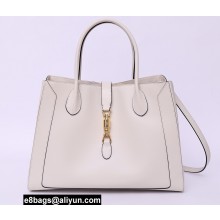 Gucci Jackie 1961 large tote bag 649015 Leather White 2022