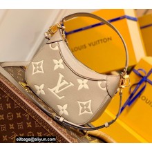 Louis Vuitton Monogram Empreinte Bagatelle Bag M46112 Beige